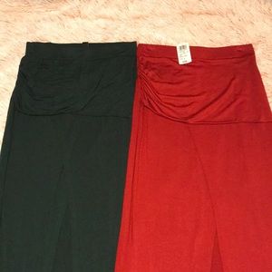 Long sexy slit in the middle skirts for sale !!!